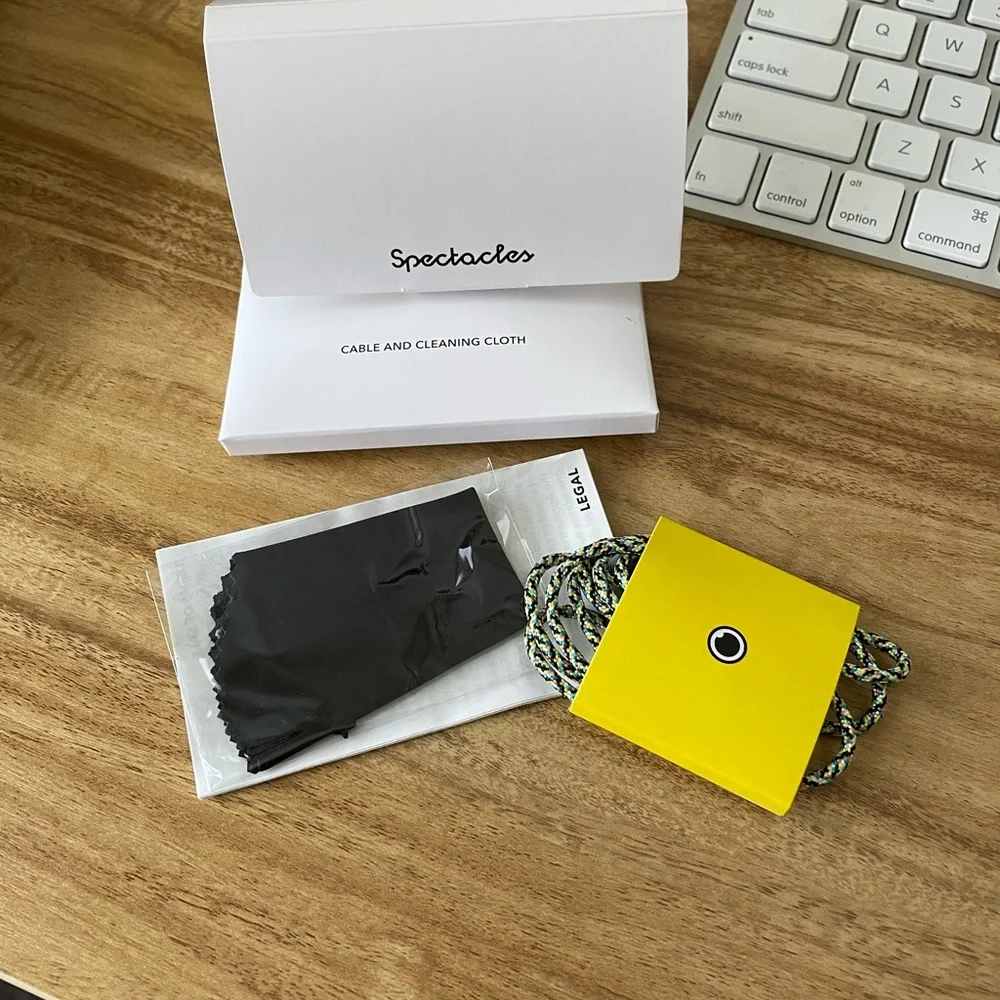 Spectacles Snapchat Sunglasses Case and Cord Included.